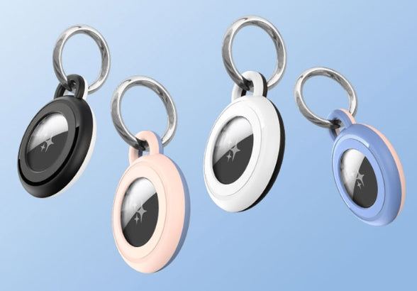 DUX DUCIS Apple 蘋果 AirTag 物品追蹤器 PC 環扣防水保護殼(四入) (品牌直送)