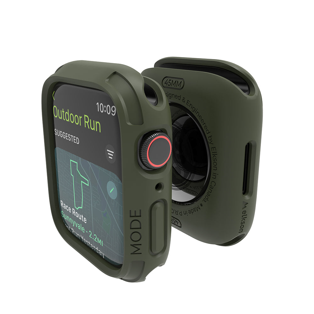 Elkson Apple Watch Series 9/8/7 Quattro 2.0 軍規級防水耐震保護殼-45mm (品牌直送 )