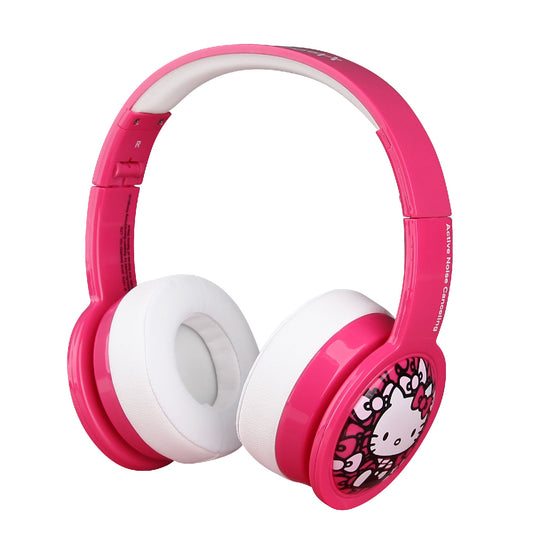 主動式抗噪兒童安全耳機備有線咪-Hello Kitty (品牌直送)