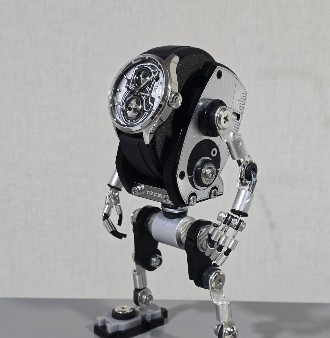 日本製 TACS ATL Lite x Robotoys 15週年夜光機械錶套組 – 白面 | 全球限量 59 套