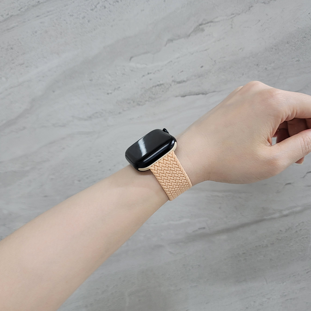 HAPS Chap. 新色尼龍編織彈力Apple Watch錶帶 (品牌直送)