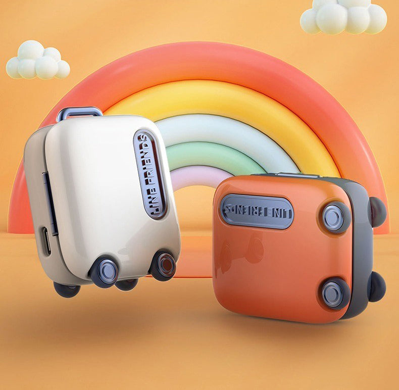 LINE FRIENDS 旅行箱造型真無線藍牙耳機 (品牌直送)