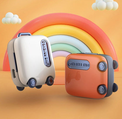 LINE FRIENDS 旅行箱造型真無線藍牙耳機 (品牌直送)