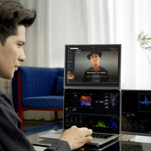 Scope Pro 首創自由吸附Ｘ多角度 極輕薄外接螢幕