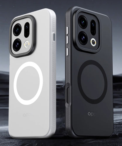 QinD OPPO Find X9/X9 Pro 5G 隱砂磁吸保護殼 手機殼 支援MagSafe (品牌直送)