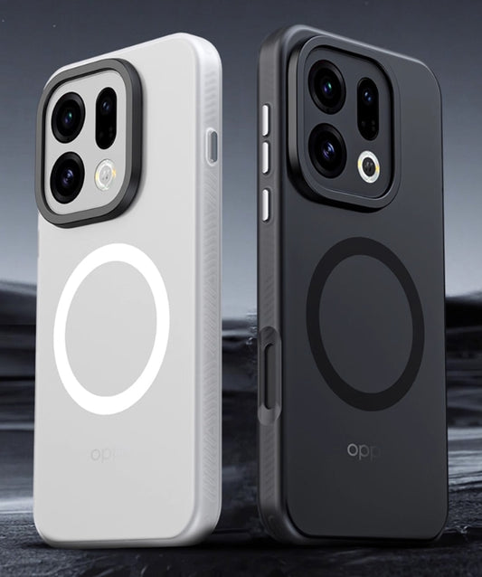 QinD OPPO Find X9/X9 Pro 5G 隱砂磁吸保護殼 手機殼 支援MagSafe (品牌直送)