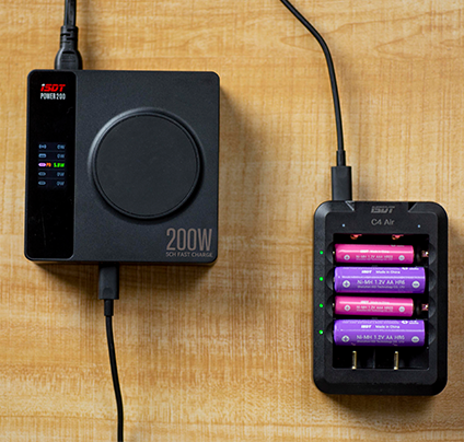 ISDT C4 Air 智能鋰電池充電器 2A/3A/10440/10500 (品牌直送)