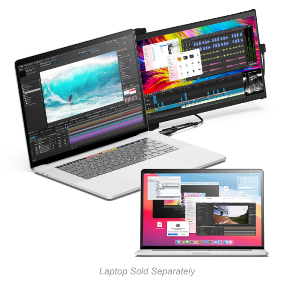 Mobile Pixels – DUEX Max DS 14.1″ Portable IPS Laptop Monitor 雙螢幕顯示器 (101-1007P06) (品牌直送)