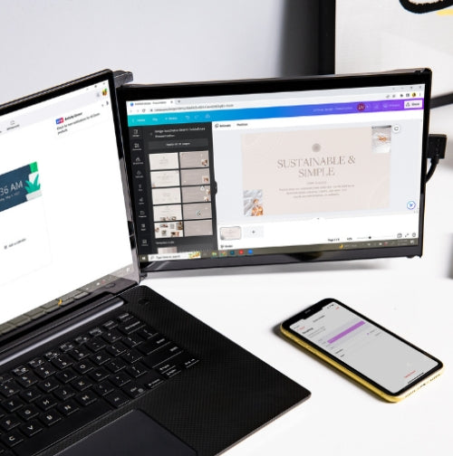 Mobile Pixels – DUEX Max DS 14.1″ Portable IPS Laptop Monitor 雙螢幕顯示器 (101-1007P06) (品牌直送)