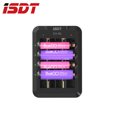 ISDT C4 Air 智能鋰電池充電器 2A/3A/10440/10500 (品牌直送)