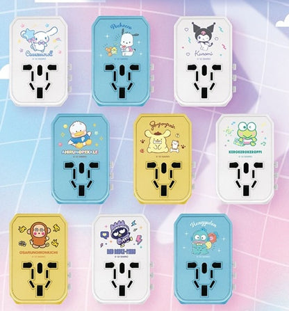 Sanrio Characters 4頭 45W PD & QC 快速充電通用旅行轉插 (品牌直送)