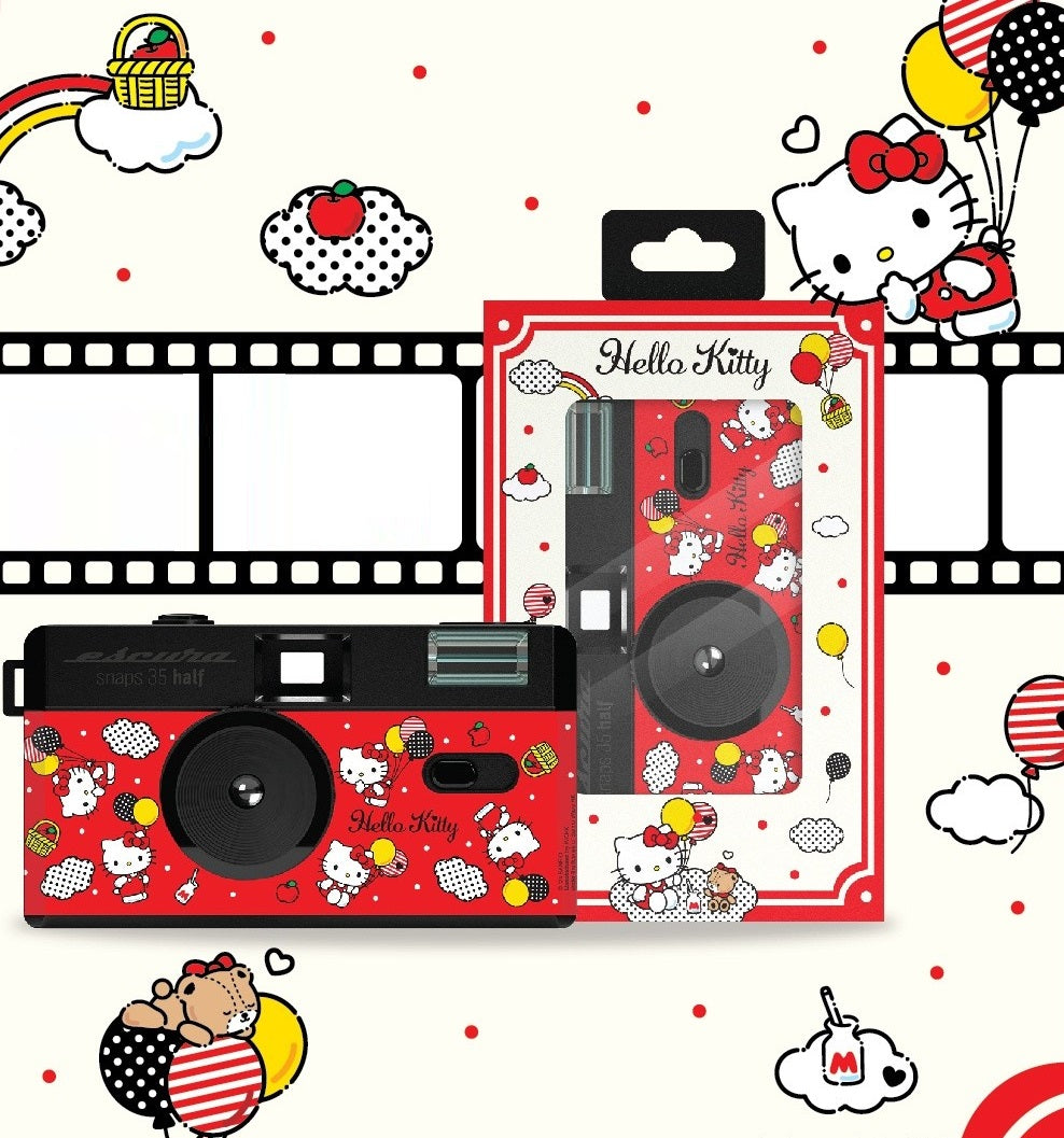 Escura 原裝正版 Hello Kitty 半格菲林相機 (品牌直送)