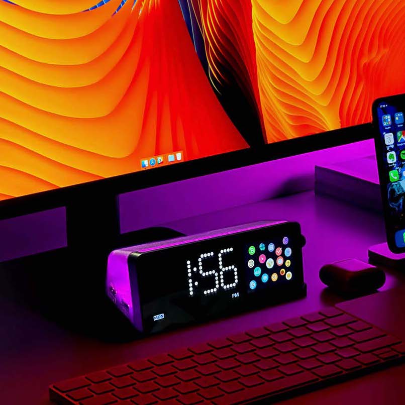 VOBOT 7-in-1 Mini Hub Expansion Dock | With Display Screen and Built-in APP (Direct from Brand)