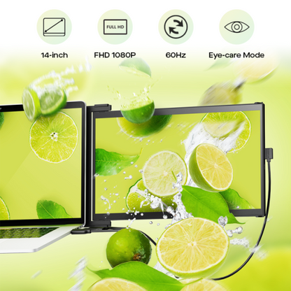 Mobile Pixels – DUEX Max DS 14.1″ Portable IPS Laptop Monitor 雙螢幕顯示器 (101-1007P06) (品牌直送)