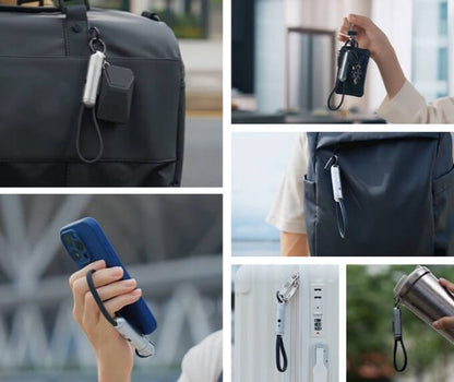 Bulletag Pro 4合1 256GB備份 追蹤鑰匙扣 | 適用於iPhone + Android 手機 – 加購品 Bulletag 充電器