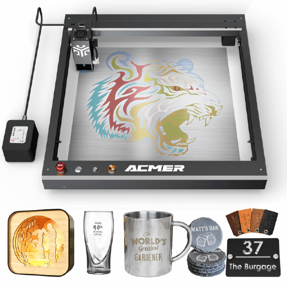 ACMER P2 33W超大功率極速雷射雕刻機