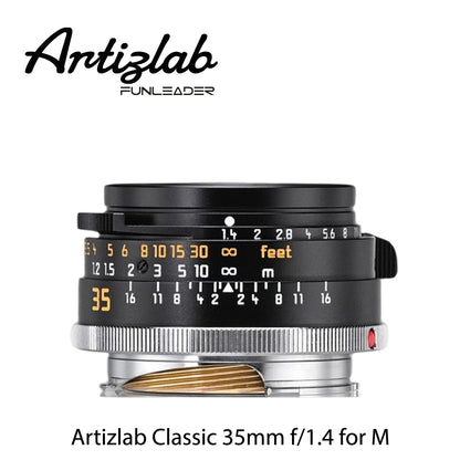 Funleader – Artizlab Classic 35mm f/1.4 for M 鏡頭 (品牌直送)