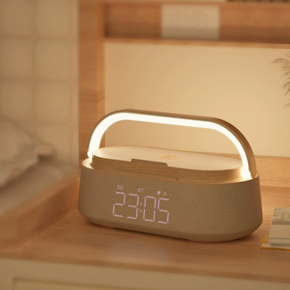 狂響 Q29 多功能無線充電藍牙音箱鬧鐘 (品牌直送)