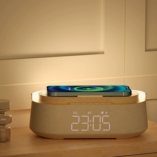 狂響 Q29 多功能無線充電藍牙音箱鬧鐘 (品牌直送)