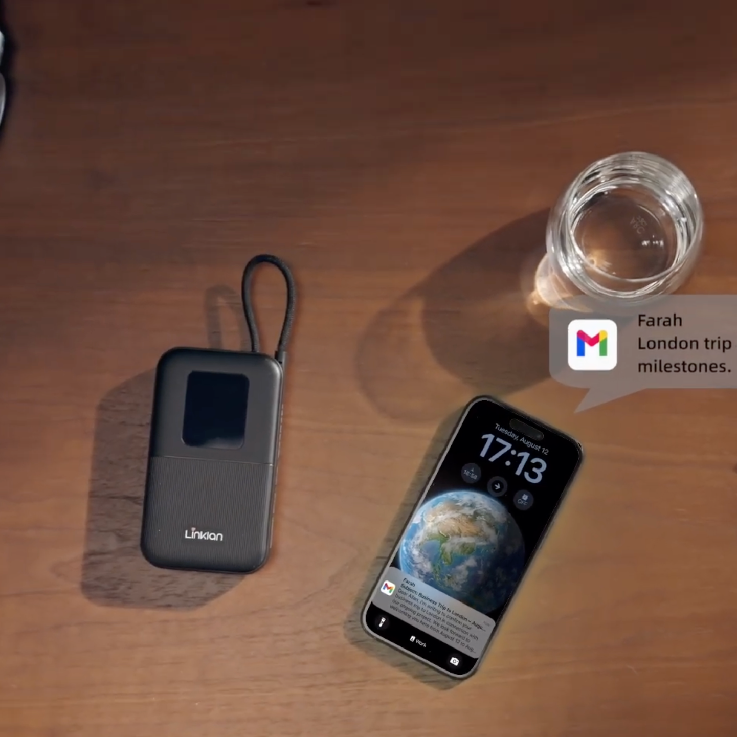 Linklan 首款 eSIM 便攜式4G LTE 網路分享器 (品牌直送)