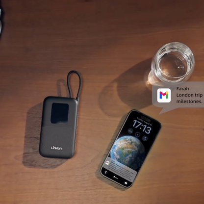 Linklan 首款 eSIM 便攜式4G LTE 網路分享器 (品牌直送)