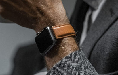Tech Bands 意大利植鞣皮革Apple Watch錶帶