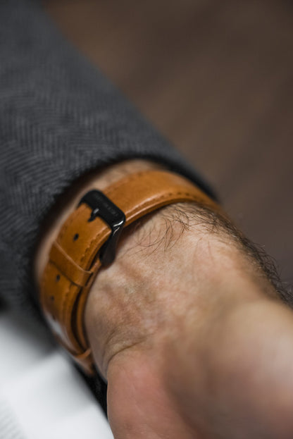 Tech Bands 意大利植鞣皮革Apple Watch錶帶