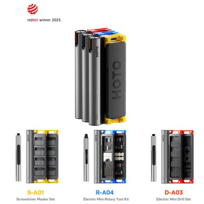 HOTO SNAPBLOQ™ S-A01 Electric Precision Cordless Screwdriver Set (Direct from Brand)