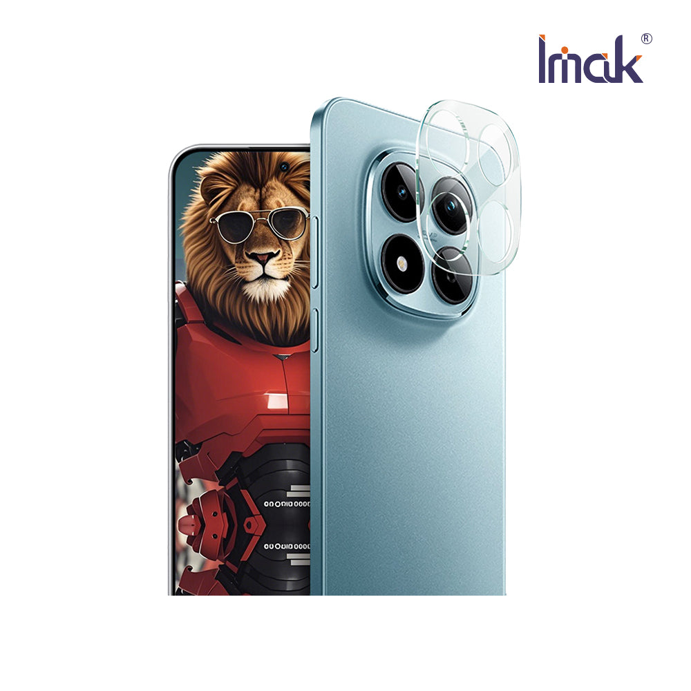 Imak Redmi 紅米 Note 15系列 5G 鏡頭玻璃貼(透明版/曜黑版/自帶定位版) 奈米吸附 (品牌直送)
