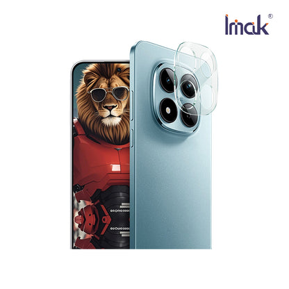Imak Redmi 紅米 Note 15系列 5G 鏡頭玻璃貼(透明版/曜黑版/自帶定位版) 奈米吸附 (品牌直送)