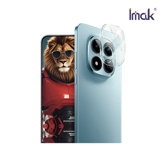 Imak Redmi 紅米 Note 15系列 5G 鏡頭玻璃貼(透明版/曜黑版/自帶定位版) 奈米吸附 (品牌直送)