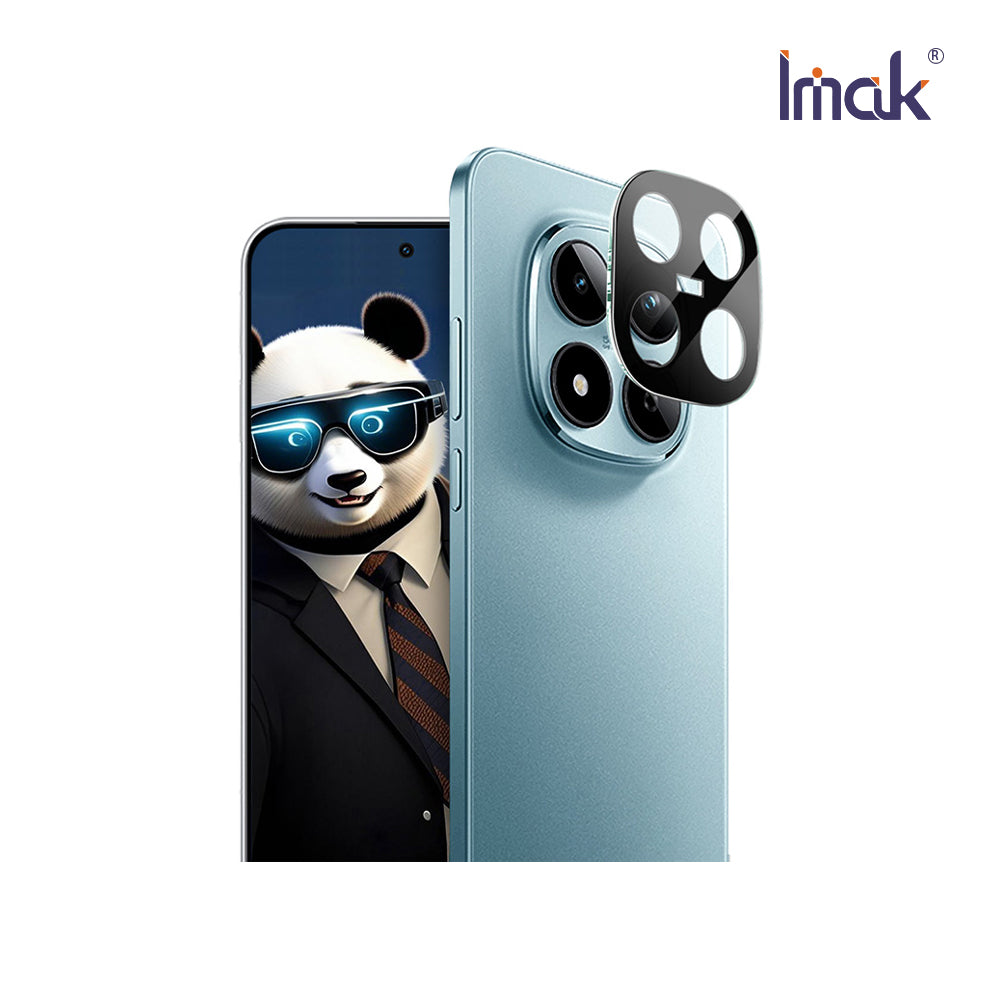 Imak Redmi 紅米 Note 15系列 5G 鏡頭玻璃貼(透明版/曜黑版/自帶定位版) 奈米吸附 (品牌直送)