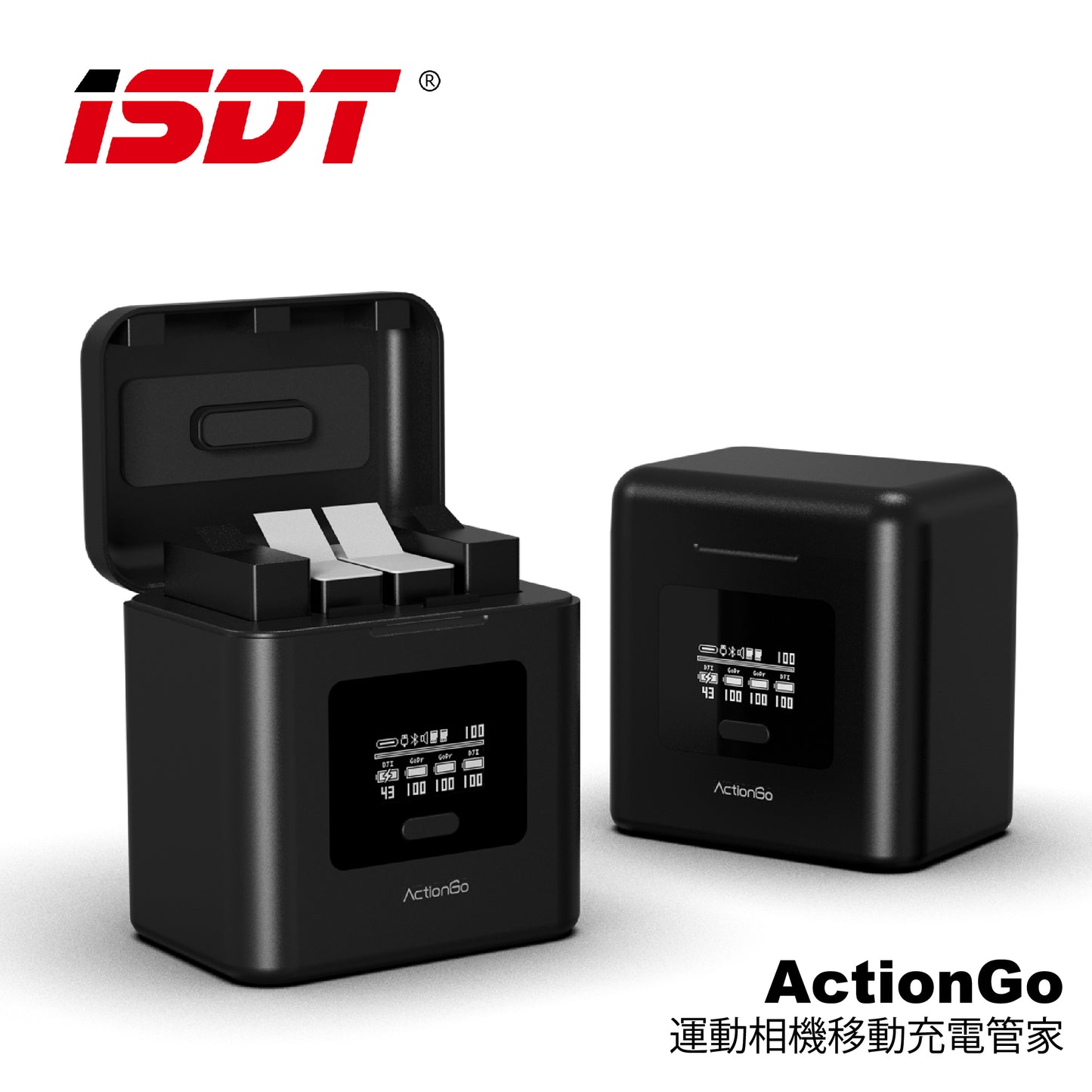 ISDT ActionGo- OsmoAction/GoPro用移動充電器 (品牌直送)