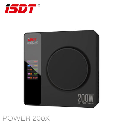 ISDT-Power200X 200W 智能快速充電器 (品牌直送)