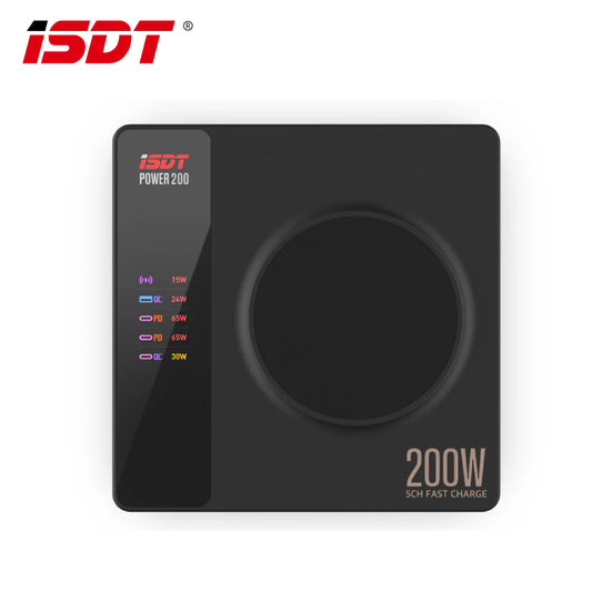 ISDT-Power200X 200W 智能快速充電器 (品牌直送)