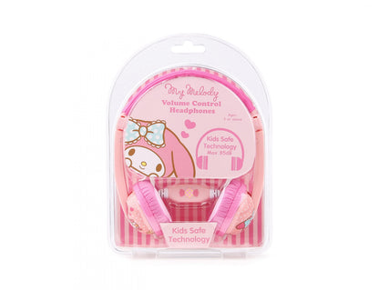 兒童安全耳機備有最高音量控制 – My Melody (品牌直送)