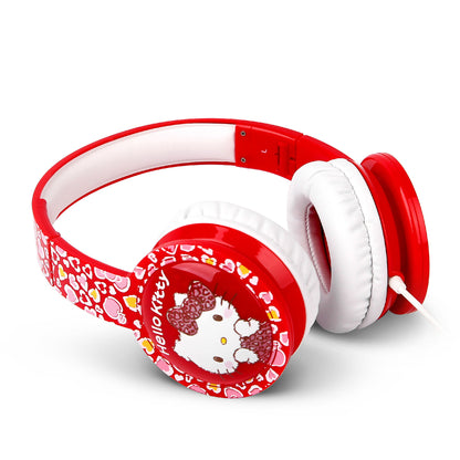 兒童安全閃燈耳機備有線咪及遙距音控 – Hello Kitty (品牌直送)