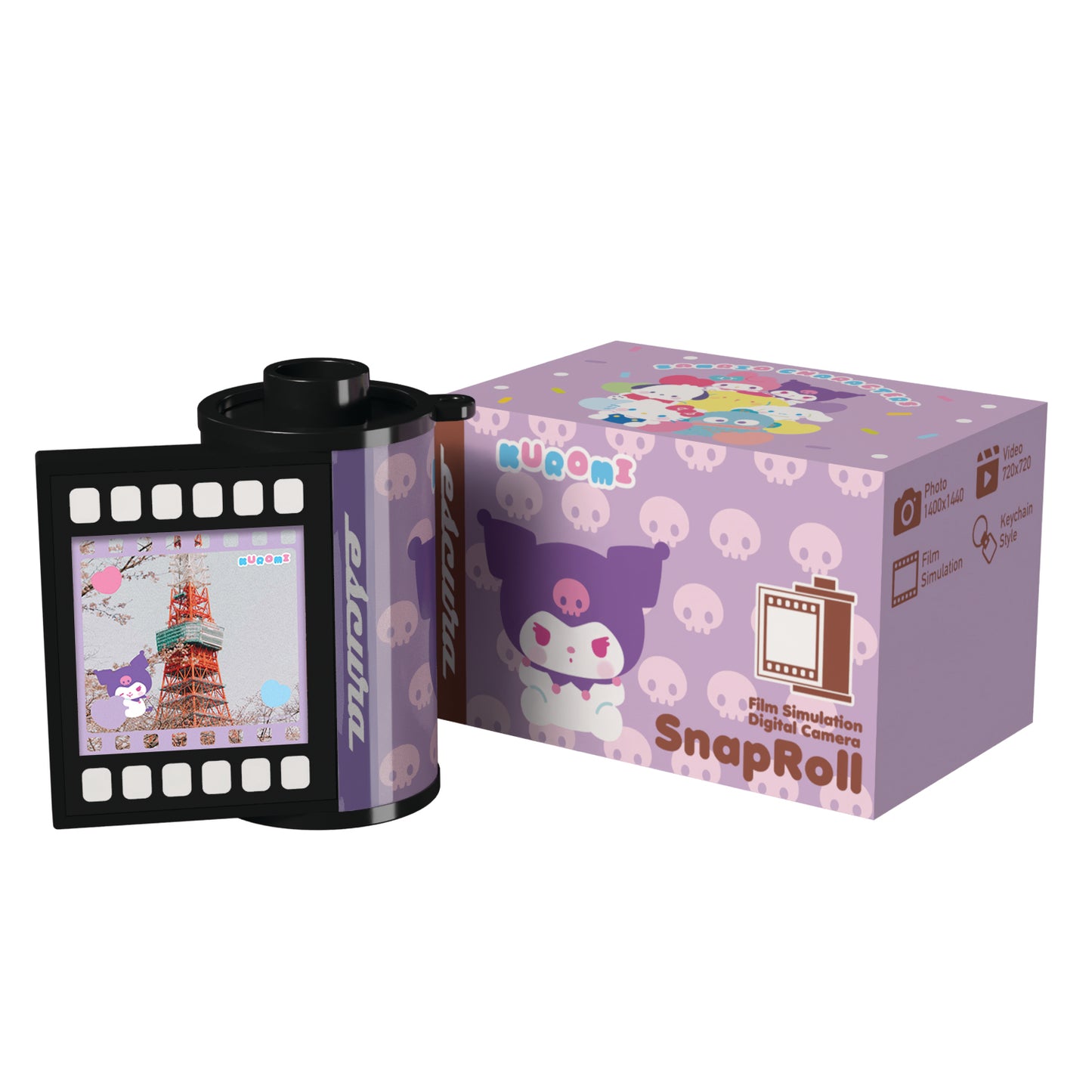 Sanrio Characters | Escura SnapRoll 菲林型數碼相機盲盒 (品牌直送)