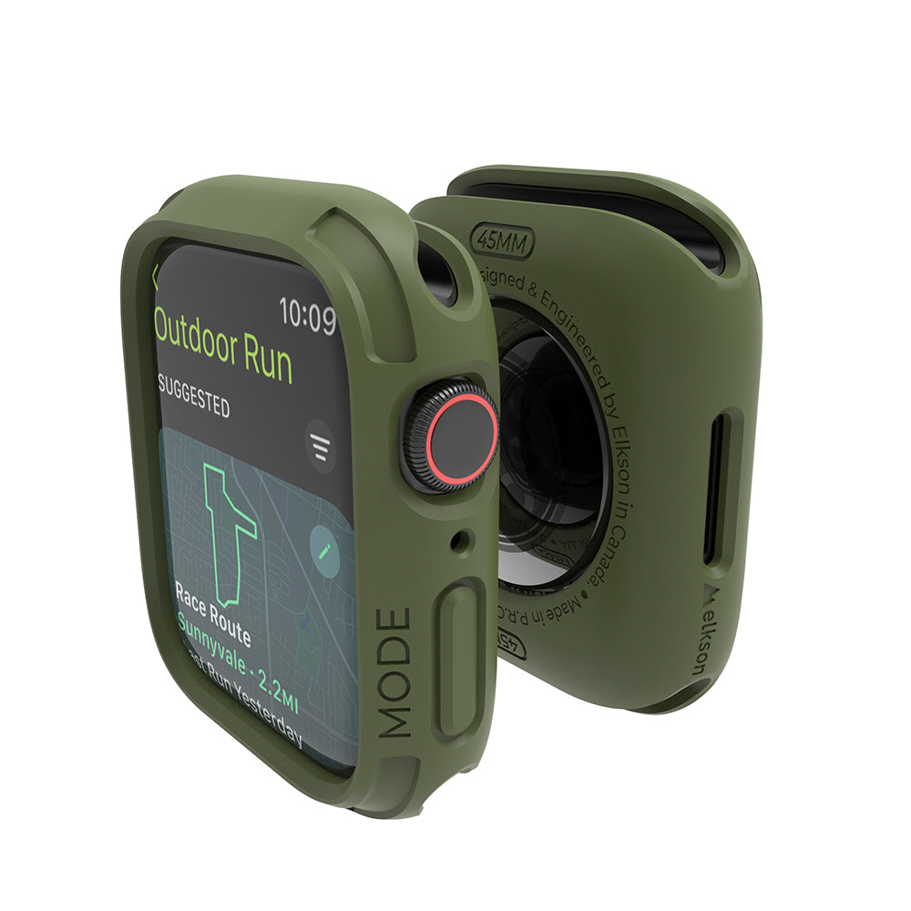 Elkson Apple Watch Series 9/8/7 Quattro 2.0 軍規級防水耐震保護殼-45mm (品牌直送 )