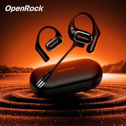 OpenRock Link20 首創 ChatGPT「翻譯x錄音x降噪」 AI 開放式磁吸麥克風無線耳機