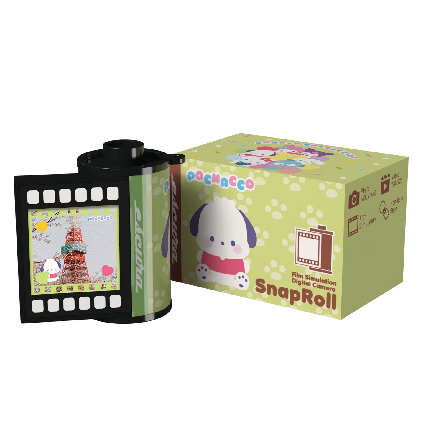 Sanrio Characters | Escura SnapRoll 菲林型數碼相機盲盒 (品牌直送)