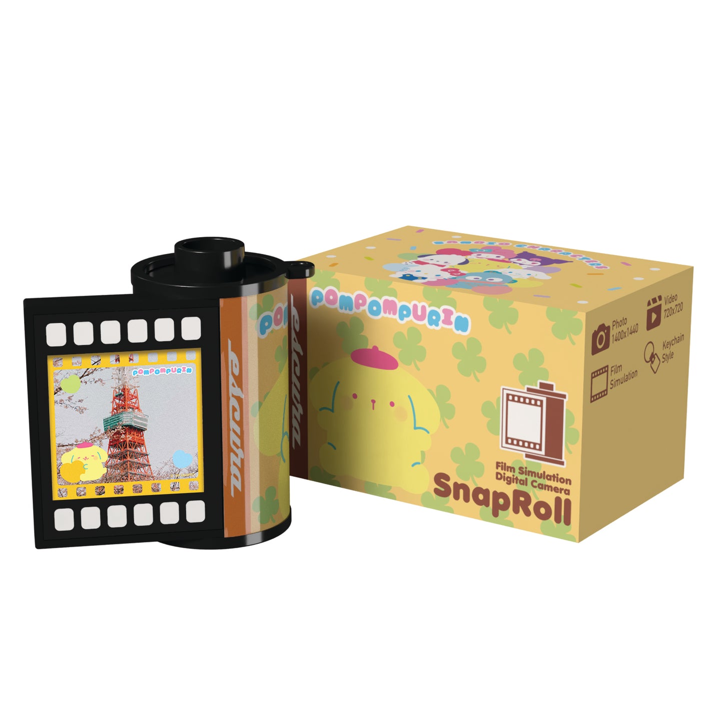 Sanrio Characters | Escura SnapRoll 菲林型數碼相機盲盒 (品牌直送)