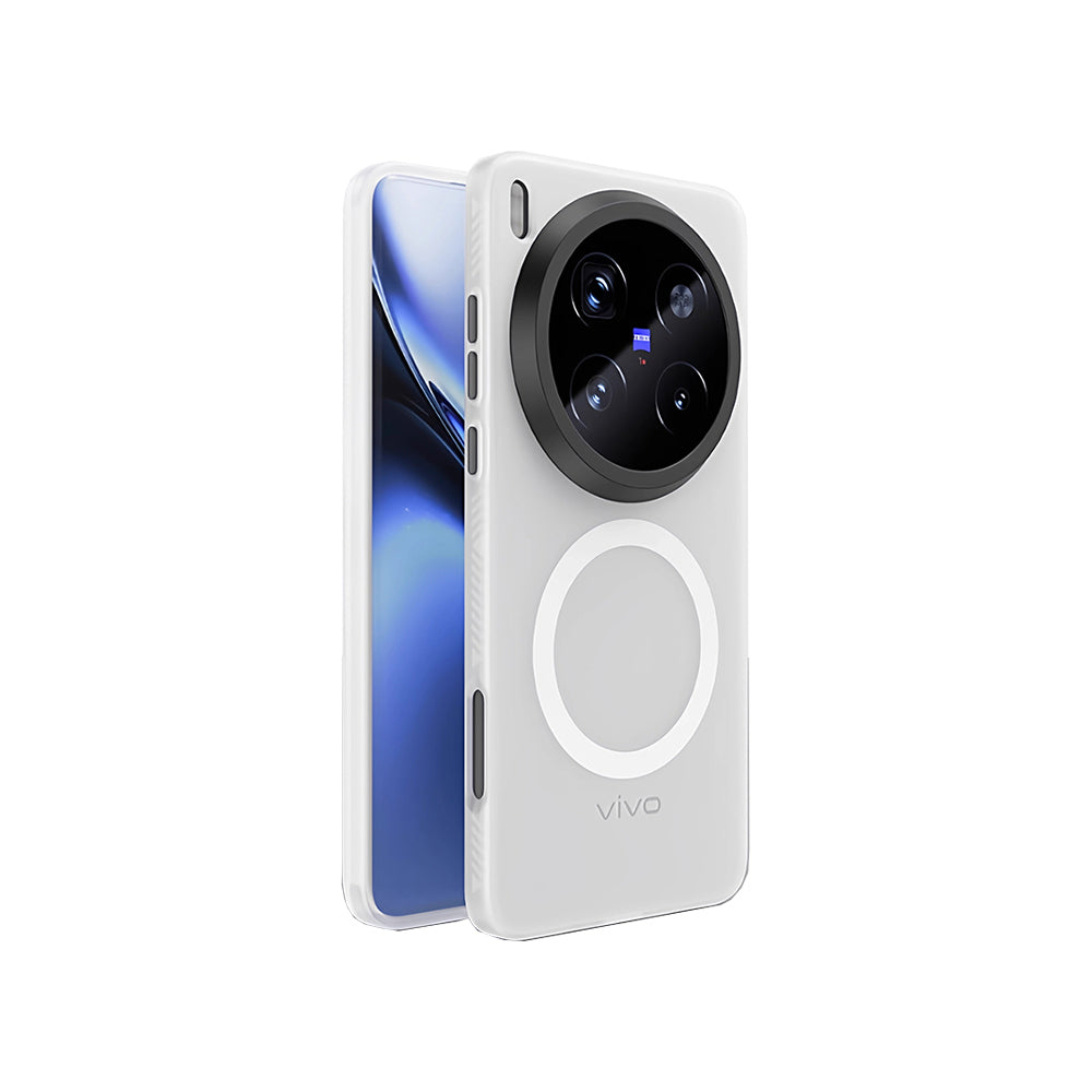 QinD vivo X300 / X300 Pro 5G 隱砂磁吸保護殼 手機殼 支援MagSafe (品牌直送)