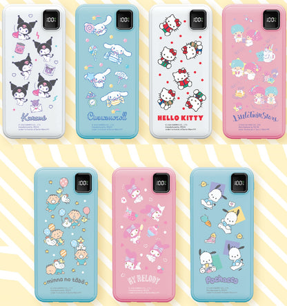 動漫工房 Sanrio Characters 10000mAh PD 3.0 和 QC 3.0 流動充電池 (連嵌入式充電線) (品牌直送)