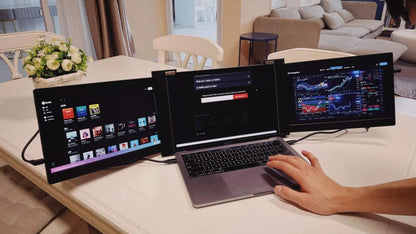 Tropire Portable 3-Screen Monitor