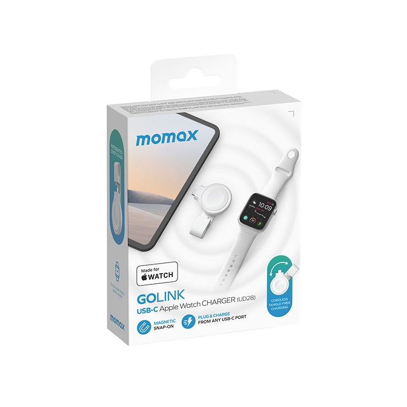 Momax GOLINK USB-C Apple Watch 充電器 UD28 (品牌直送)