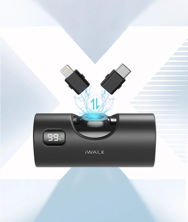 iWALK LinkpodⅩ 雙接頭升級版膠囊行動電源 (品牌直送)