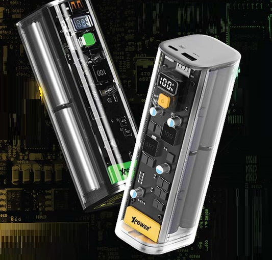 XPower PD24A 100W 24,000mAh透明PD外置充電器 (品牌直送)