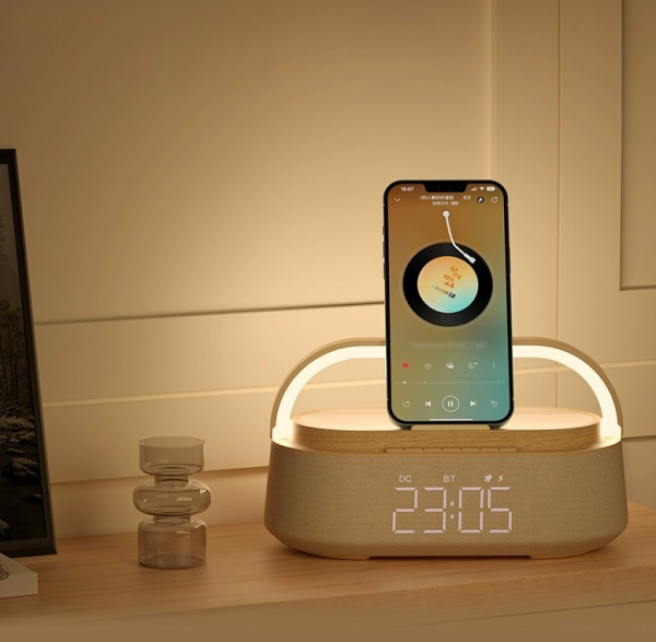 狂響 Q29 多功能無線充電藍牙音箱鬧鐘 (品牌直送)