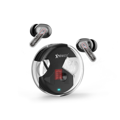 XPower BTE13 型格透明ANC主動降噪藍牙5.3耳機 (品牌直送)